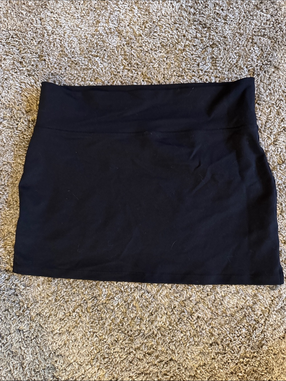 Intimately by Free People Slip mini skirt with side slits M Medium Black